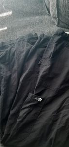 Black scrub pants